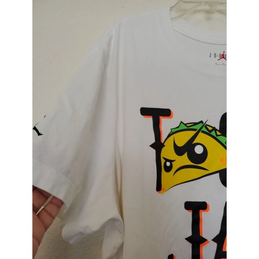 Jordan Jayson Tatum Taco Jay Tee/T-Shirt DV5538-100 White Mens XL‎